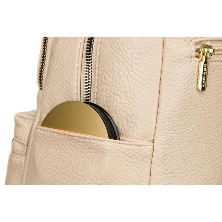 Plecak podróżny, bagaż podręczny do samolotu, beżowy, Rovicky