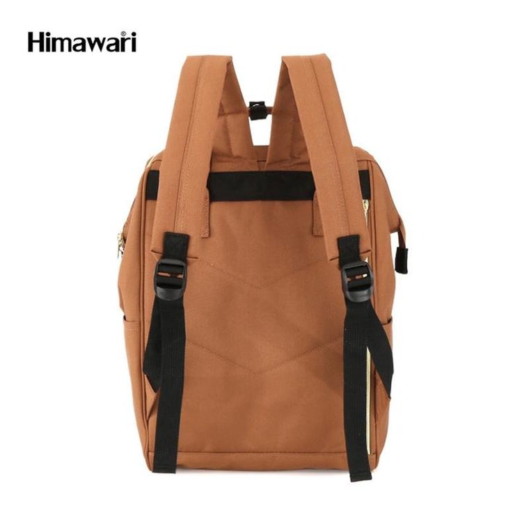 Plecak podróżny, bagaż podręczny do samolotu, brązowy, Himawari