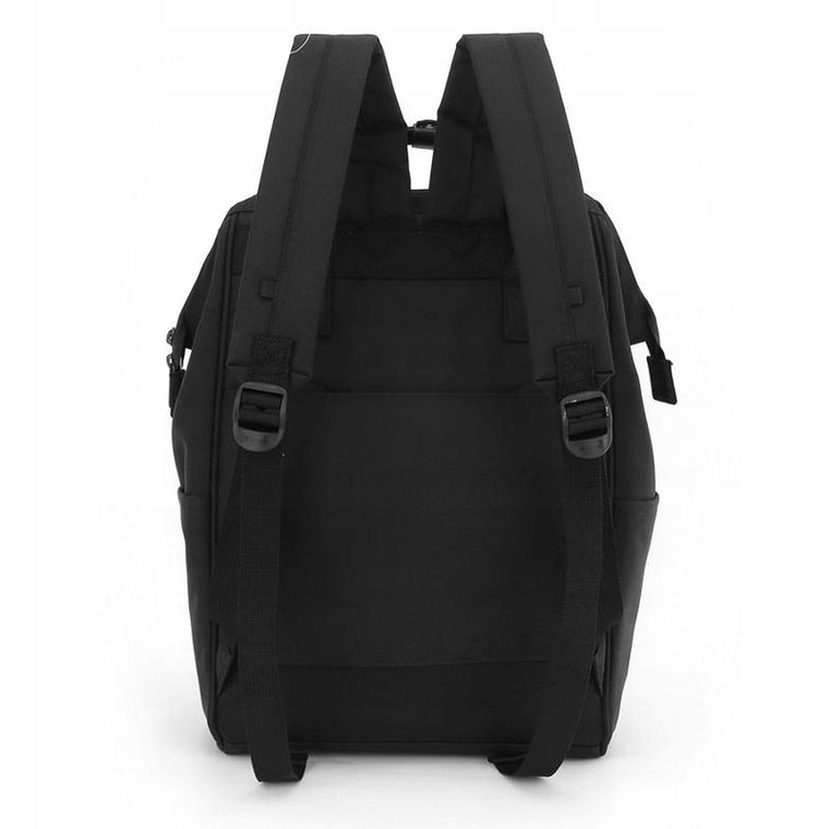 Plecak podróżny, bagaż podręczny do samolotu, czarny, Himawari