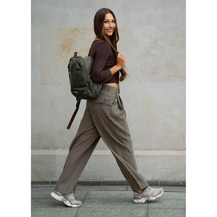 Plecak podróżny, bagaż podręczny do samolotu, zielony, Peterson