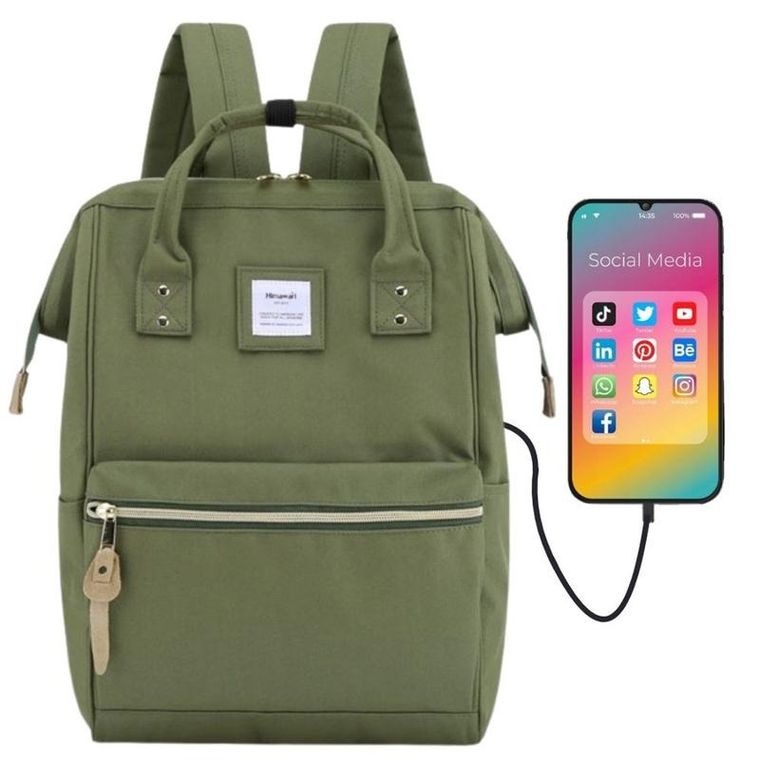 Plecak podróżny, zielony, Himawari