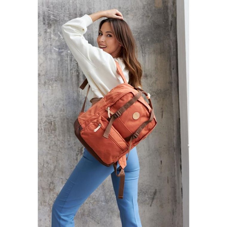 Plecak, pomarańczowy, Himawari