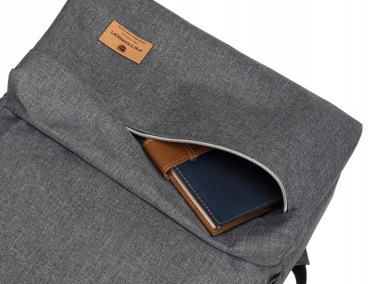 Plecak sportowy, szary, Peterson