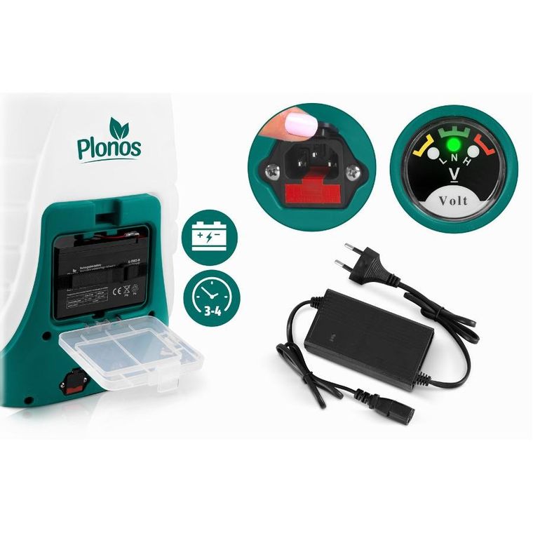 Plonos, opryskiwacz akumulatorowy