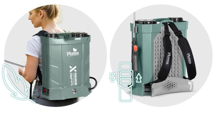 Plonos, opryskiwacz akumulatorowy