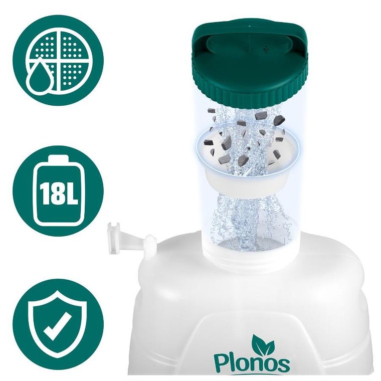 Plonos, opryskiwacz akumulatorowy, z wózkiem