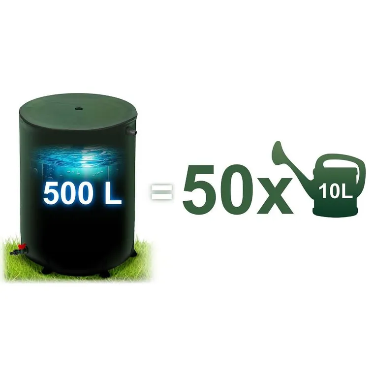 Plonos, zbiornik na deszczówkę, 500l