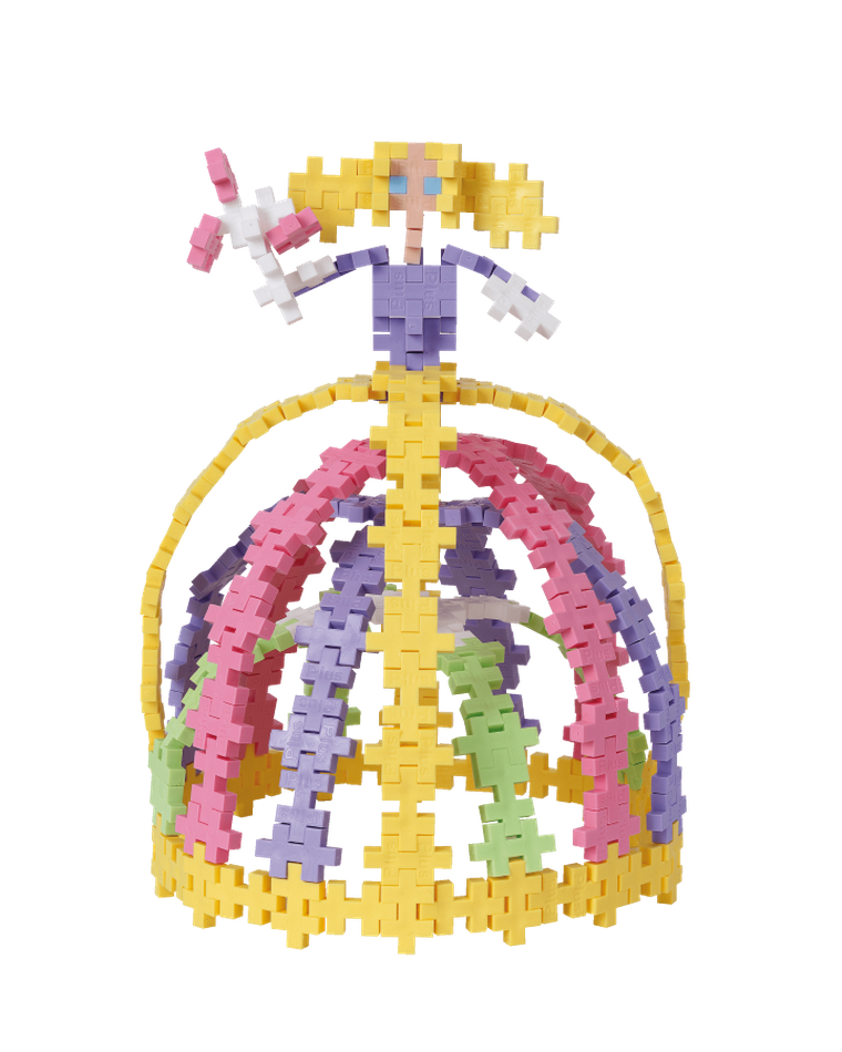Plus-Plus, Basic w opakowaniu, Pastelowe kolory, klocki, 220 elementów