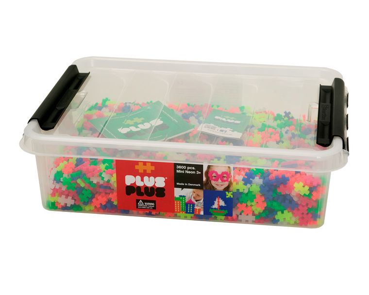 Plus-Plus, Mini Neon, klocki, 3600 szt.