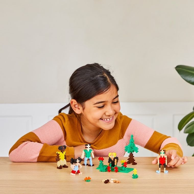 Plus-Plus, Naucz się budować, Ludzie, klocki, 2400 elementów