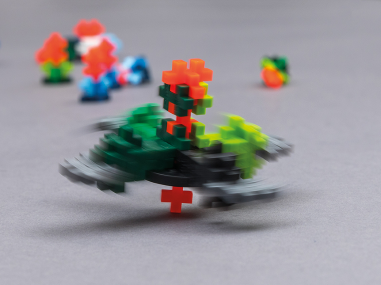 Plus-Plus, Naucz się budować, Spinnery, klocki, 200 elementów