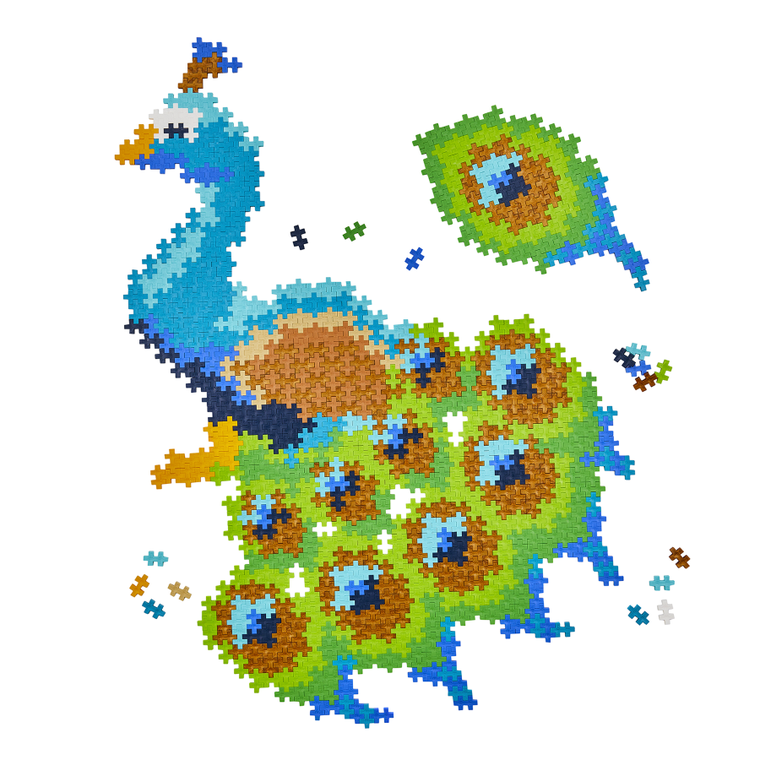 Plus-plus, Puzzle by number, paw, 800 elementów