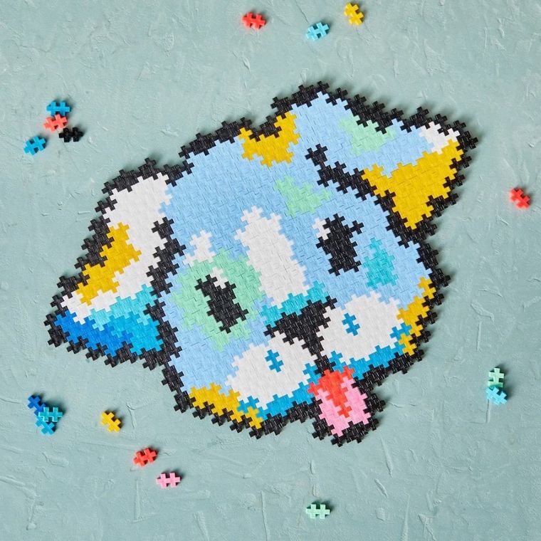 Plus-Plus, Puzzle by number, pies, klocki, 500 elementów