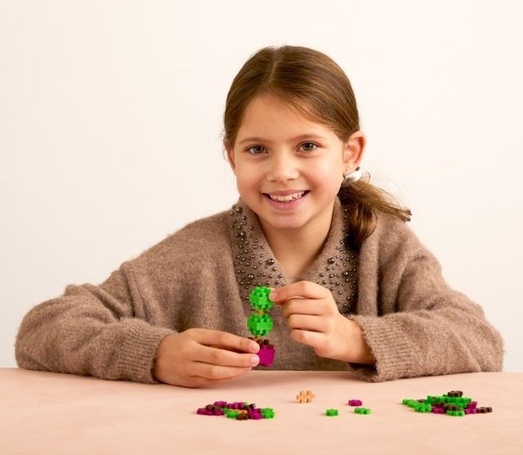 Plus-Plus, Roślinki, Topiary, klocki, 49 elementów