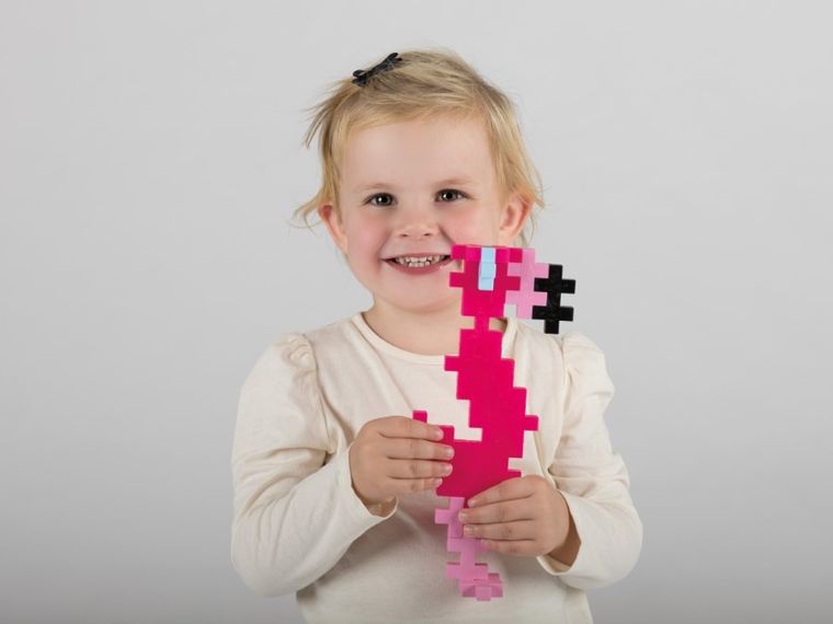 Plus-Plus, Tuby Big, Flaming, klocki, 15 elementów