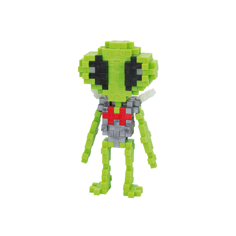 Plus-Plus, Tuby Postaci, Ufoludek, klocki, 100 elementów