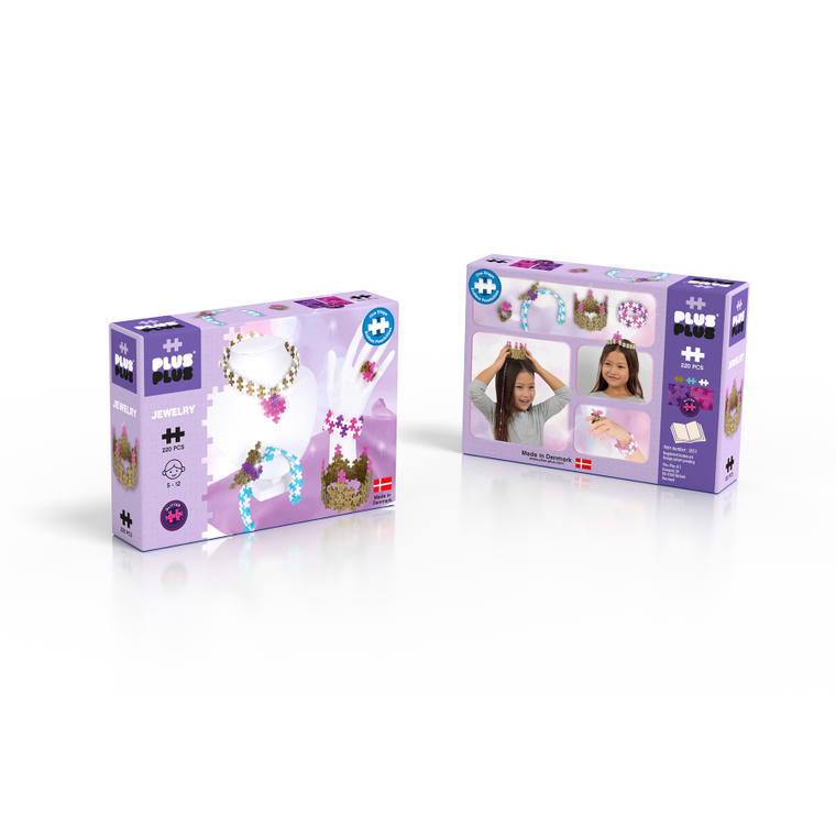 Plus-Plus, Zestawy Basic, Biżuteria, klocki, 220 elementów