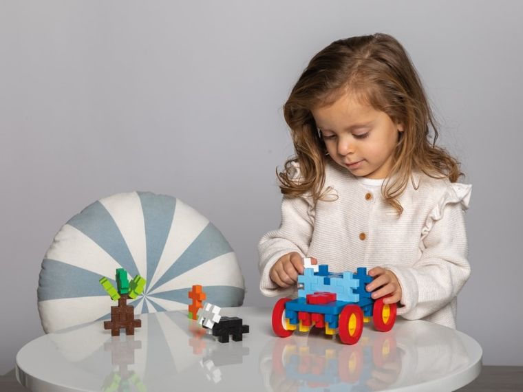 Plus-Plus, Zestawy Big, Make & Go! klocki, 45 elementów