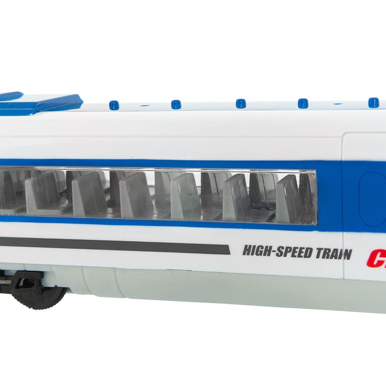 Pociąg Ekspress, kolejka ze światłem