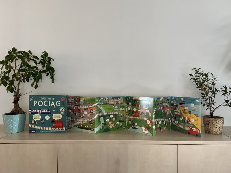 Pociąg. Rozłóż i baw się
