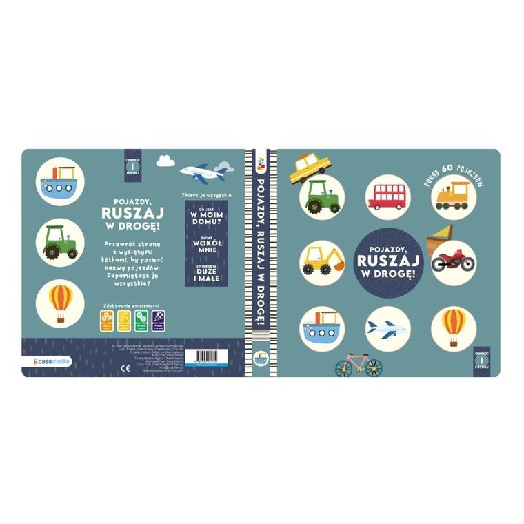 Pojazdy. Ruszaj w drogę! Odwróć i poznaj