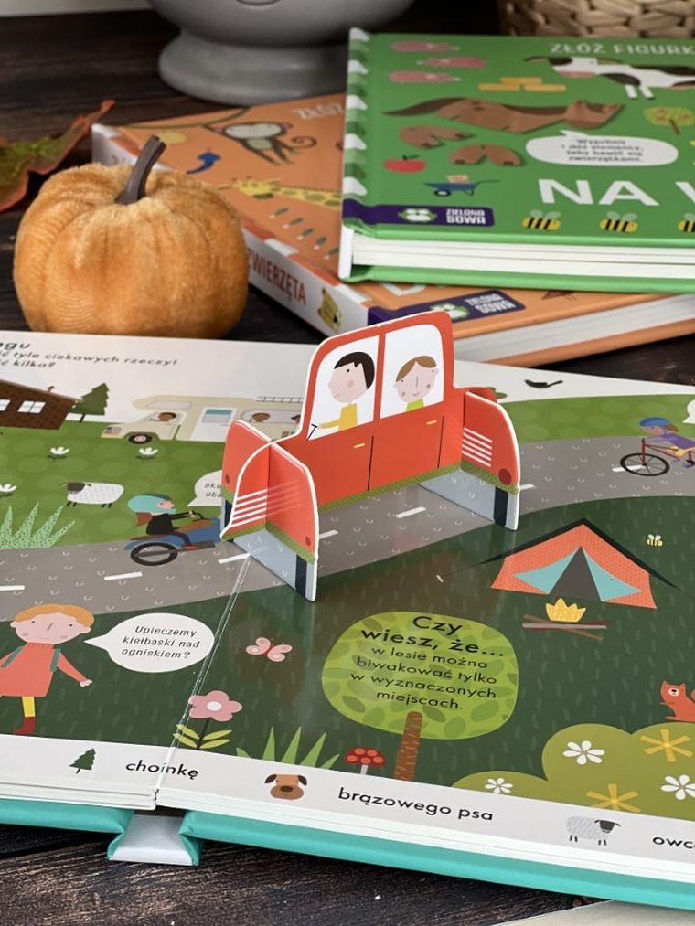 Pojazdy. Złóż figurki