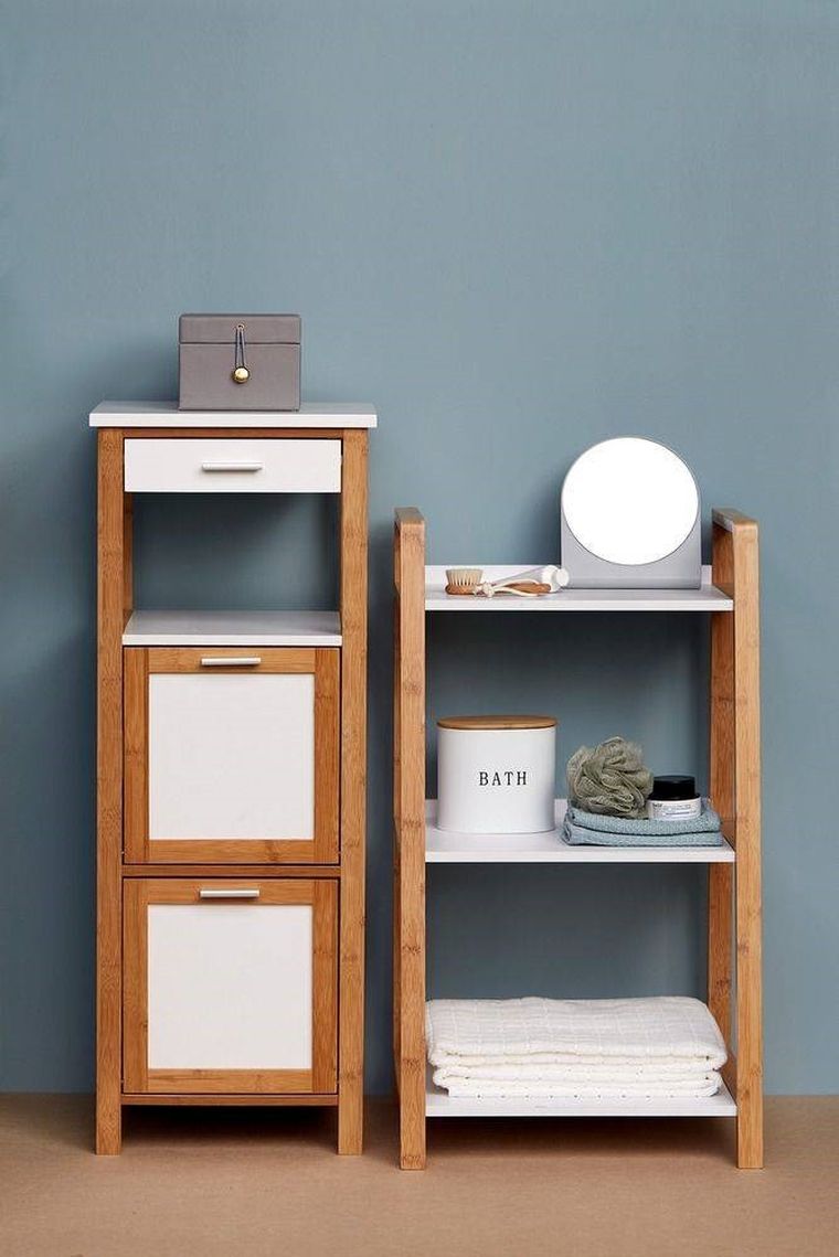 Pojemnik łazienkowy, Gara, biały