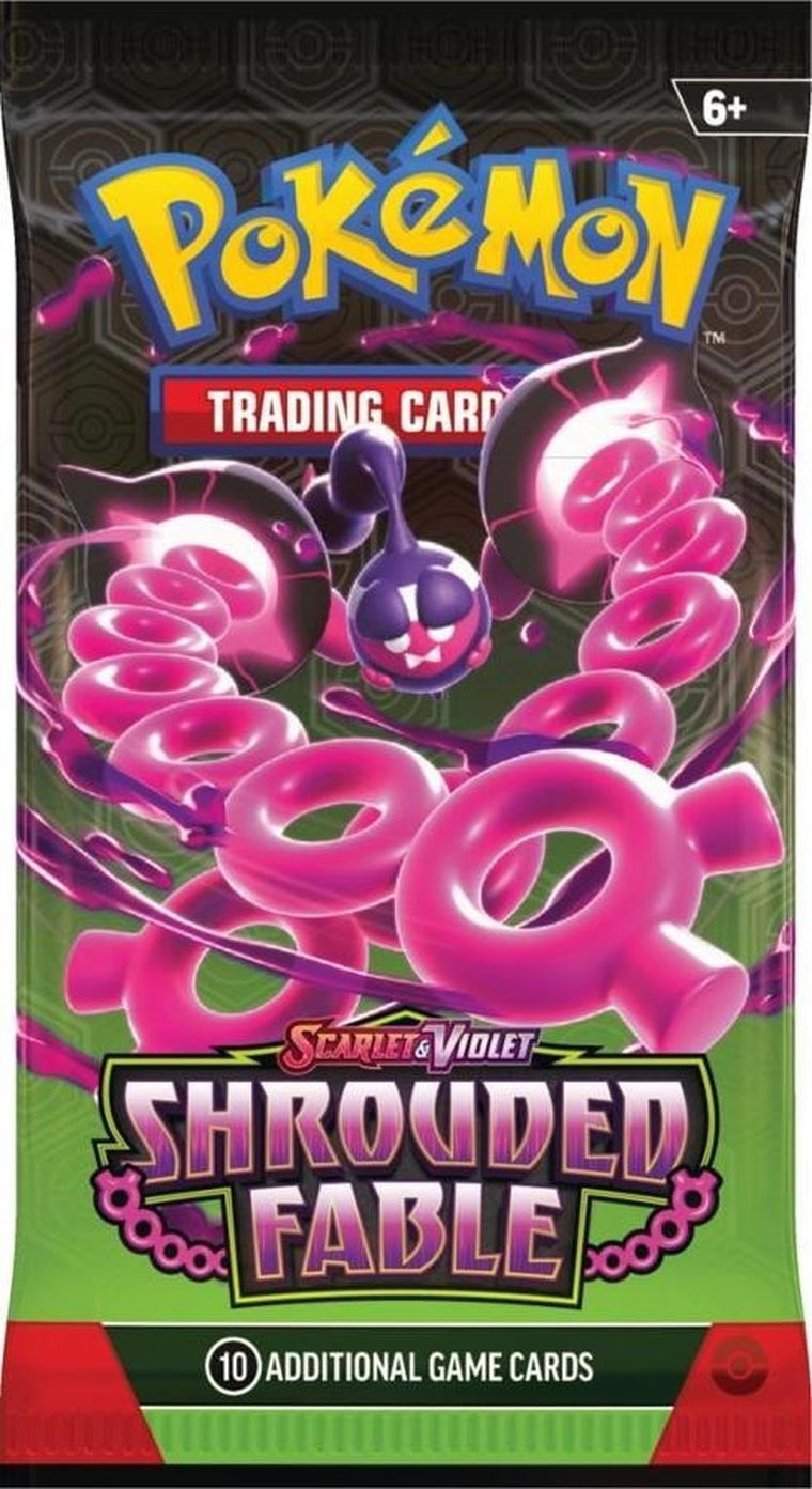 Pokemon TCG: Scarlet & Violet, Shrouded Fable, Pecharunt, gra karciana, dodatek