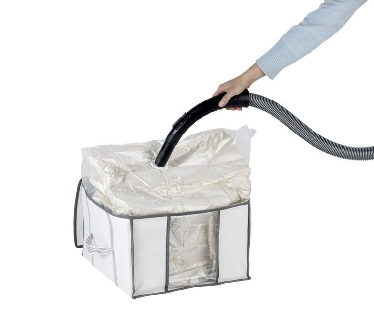 Pokrowiec na pościel, ubrania, soft + worek próżniowy, rozmiar S