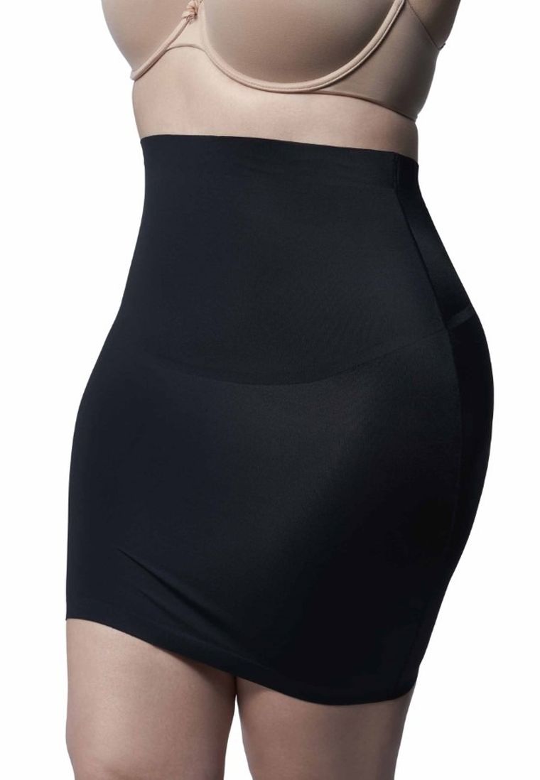 Półhalka damska, modelująca, czarna, Julimex