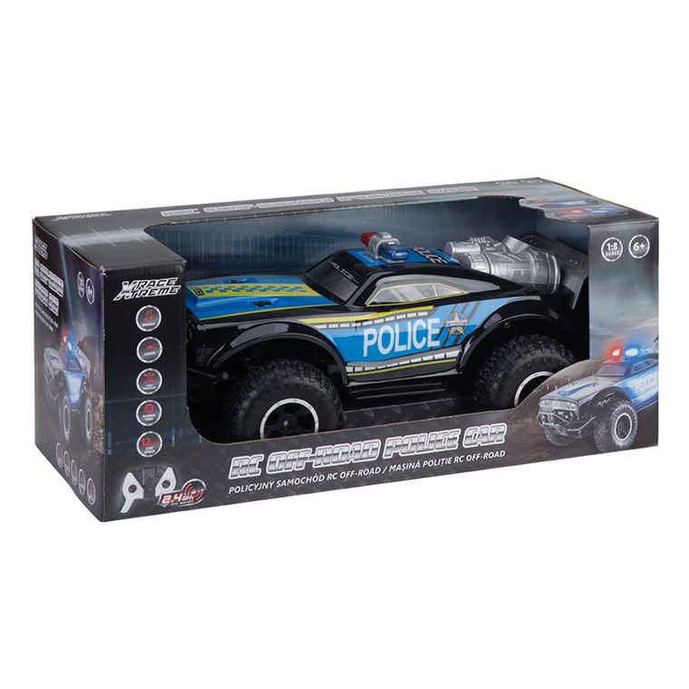 Police off-road, samochód policyjny, terenowy, zdalnie sterowany