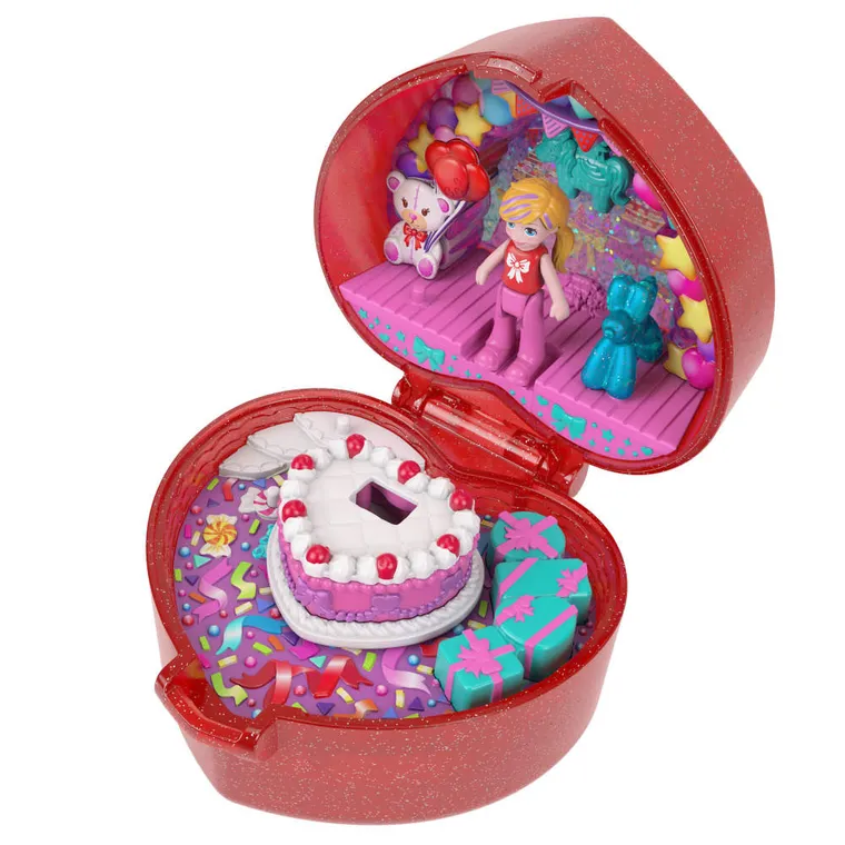 Polly Pocket, 80-lecie Mattel, Rocznicowy zestaw kompaktowy