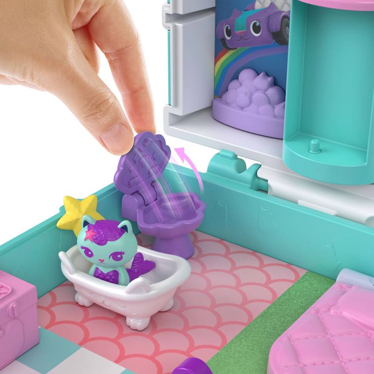 Polly Pocket, Koci domek Gabi, zestaw kompaktowy