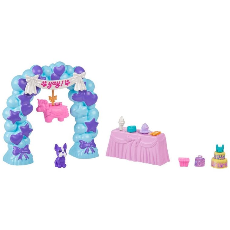 Polly Pocket, Urodzinowe przyjęcie Polly, zestaw z laleczkami i akcesoriami