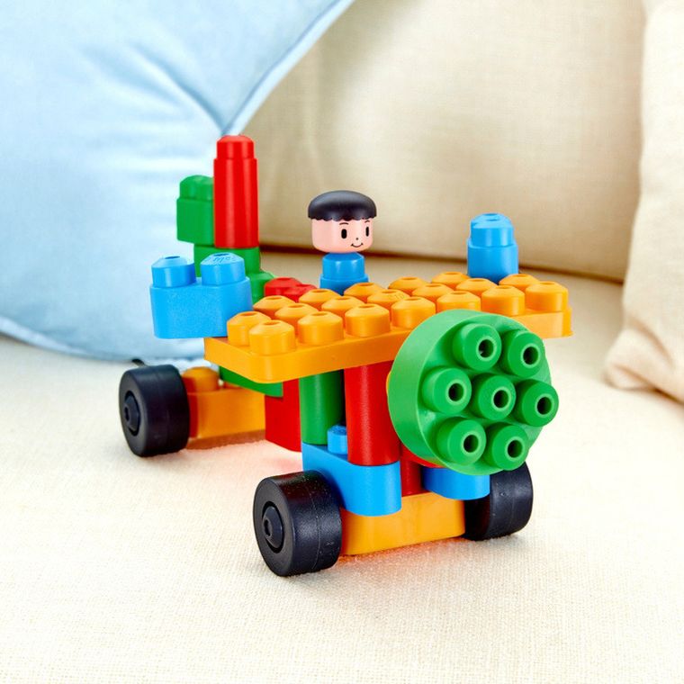 PolyM, Kreatywny zestaw startowy, klocki konstrukcyjne, 25 elementów