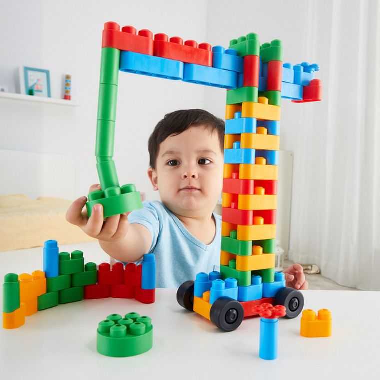 PolyM, Pojazdy budowlane, klocki konstrukcyjne, 80 elementów