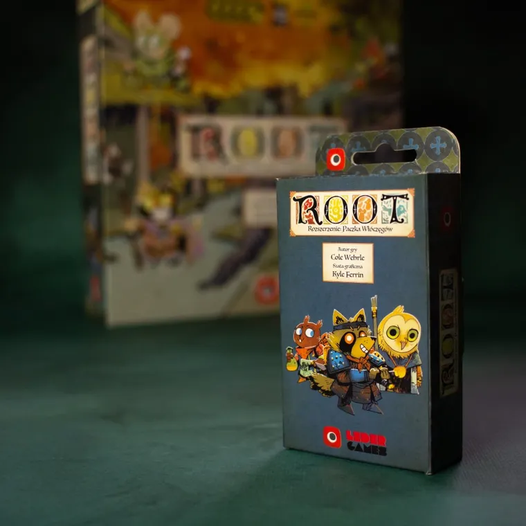 Portal Games, Root, Paczka Włóczęgów, dodatek do gry, gra strategiczna