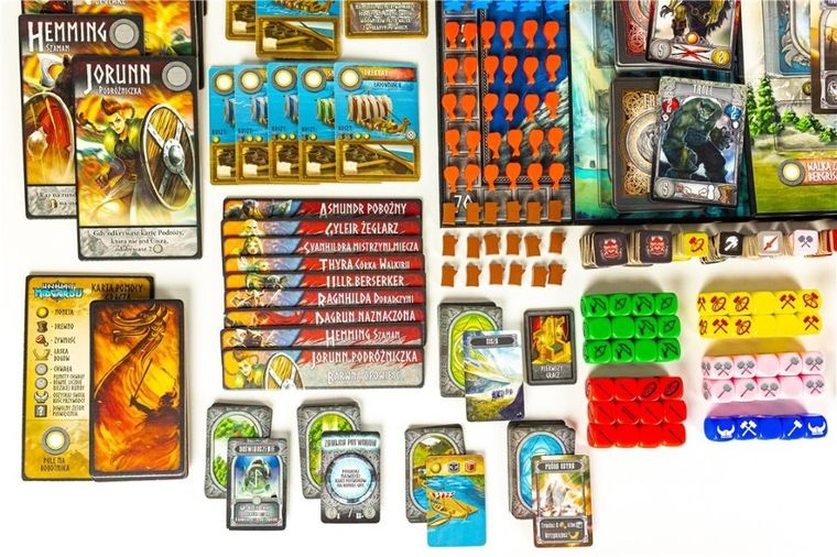 Portal Games, Wojownicy Midgardu, Edycja Jarla, gra strategiczna z dodatkami