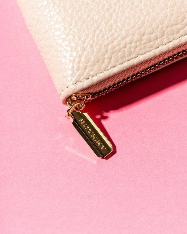 Portfel, beżowy, Rovicky