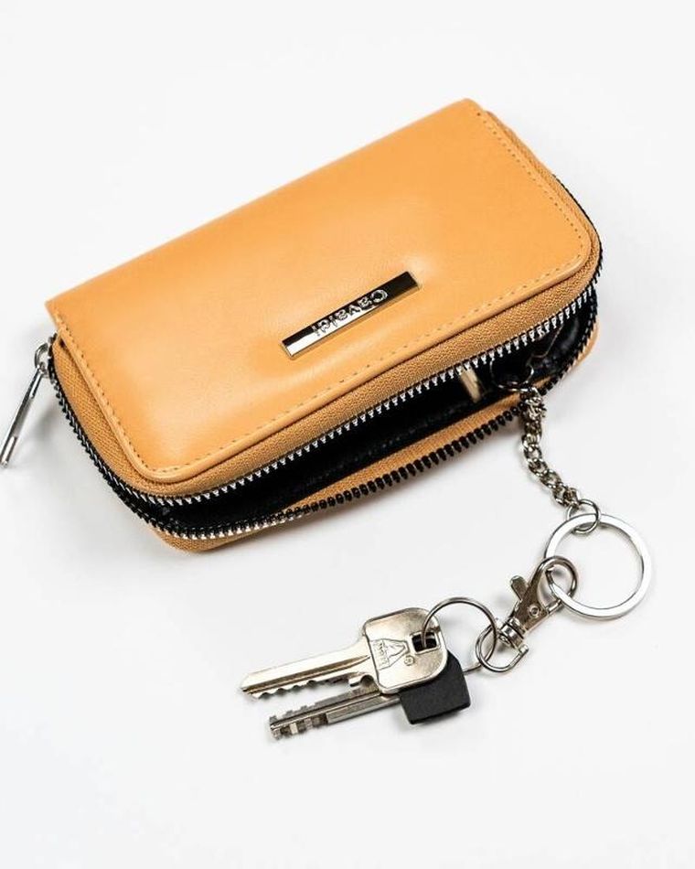 Portfel, beżowy, skóra ekologiczna, Cavaldi