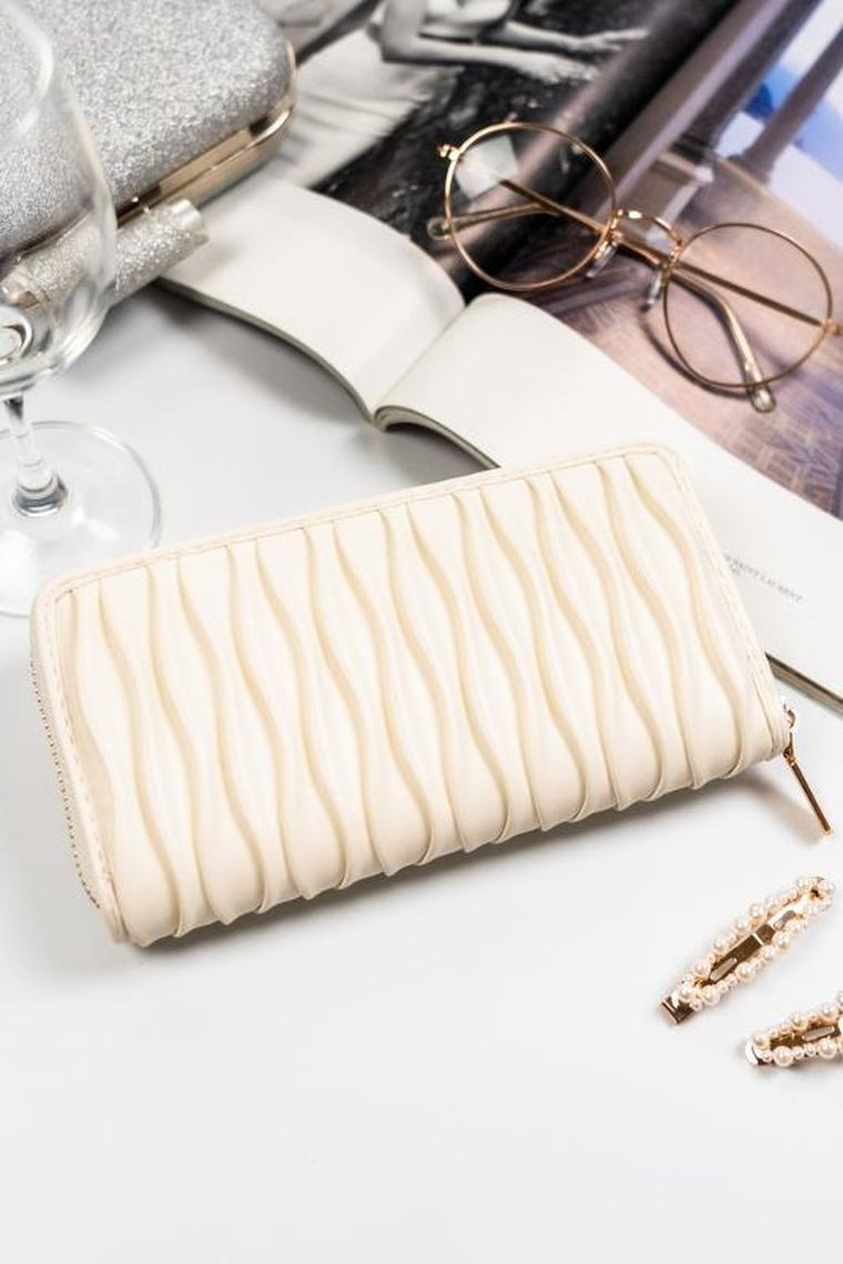 Portfel, biały, skóra ekologiczna, Rovicky