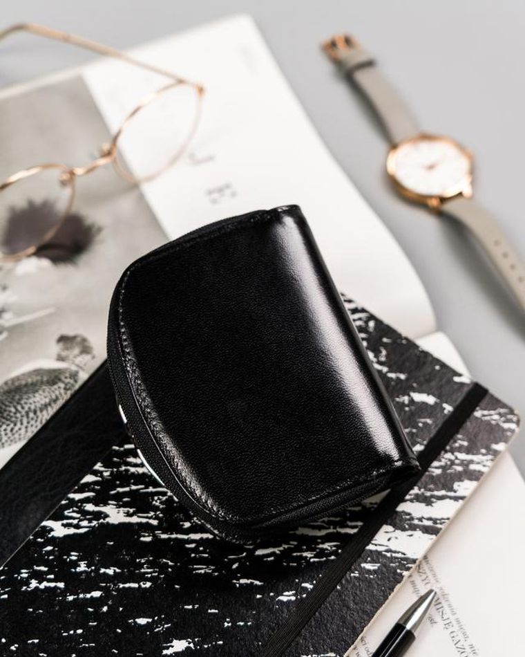 Portfel, czarny, Lorenti