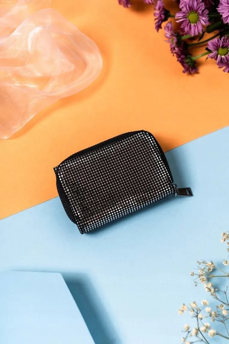 Portfel, czarny, skórzany, Lorenti