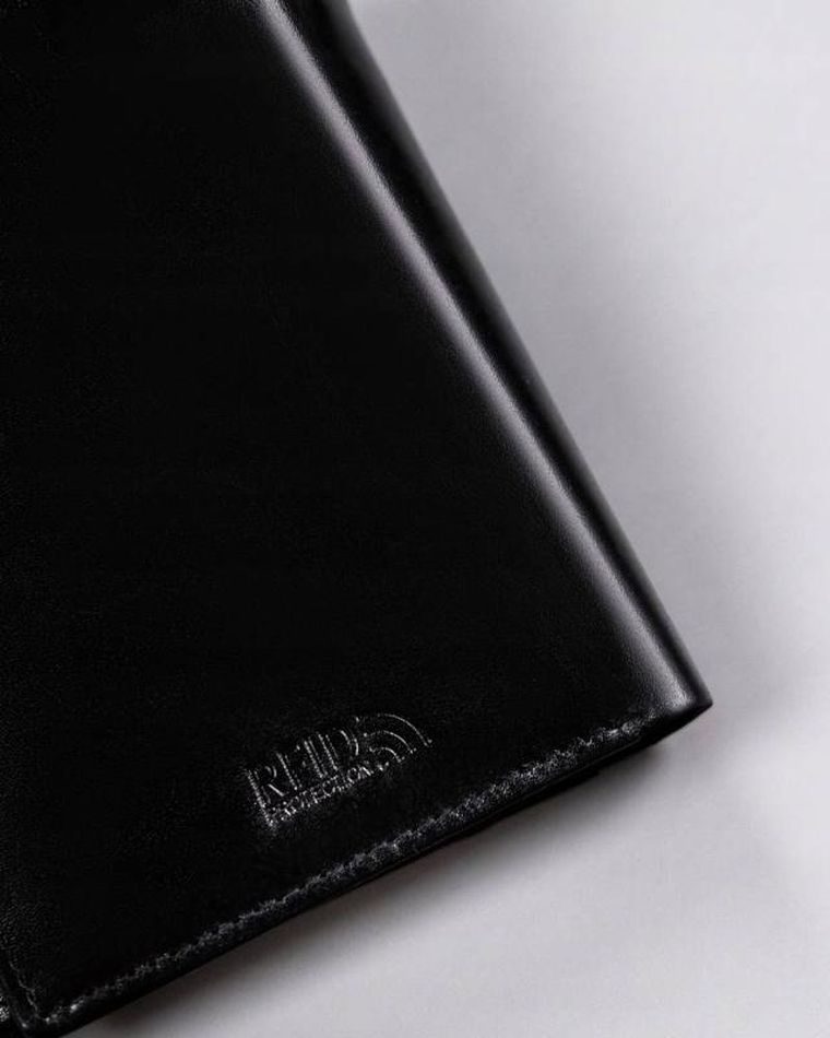 Portfel, czarny, skórzany, Peterson