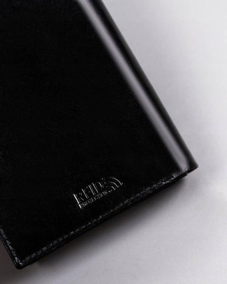 Portfel, czarny, skórzany, Peterson