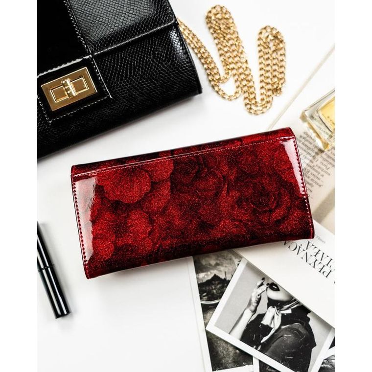 Portfel, czerwony, RFID, Peterson