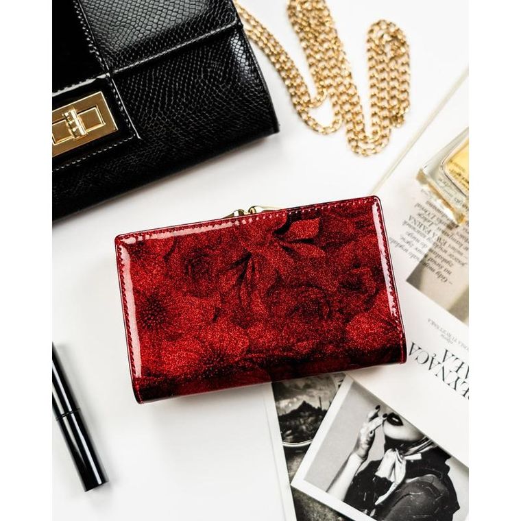 Portfel, czerwony, RFID, Peterson