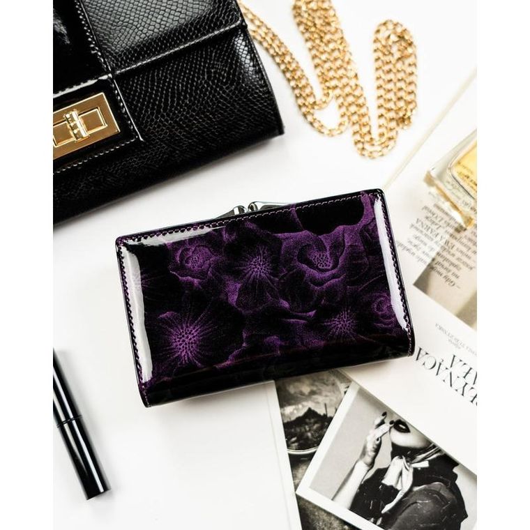 Portfel, fioletowy, Peterson