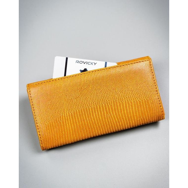 Portfel, jasnobrązowy, skóra ekologiczna, 4U Cavaldi