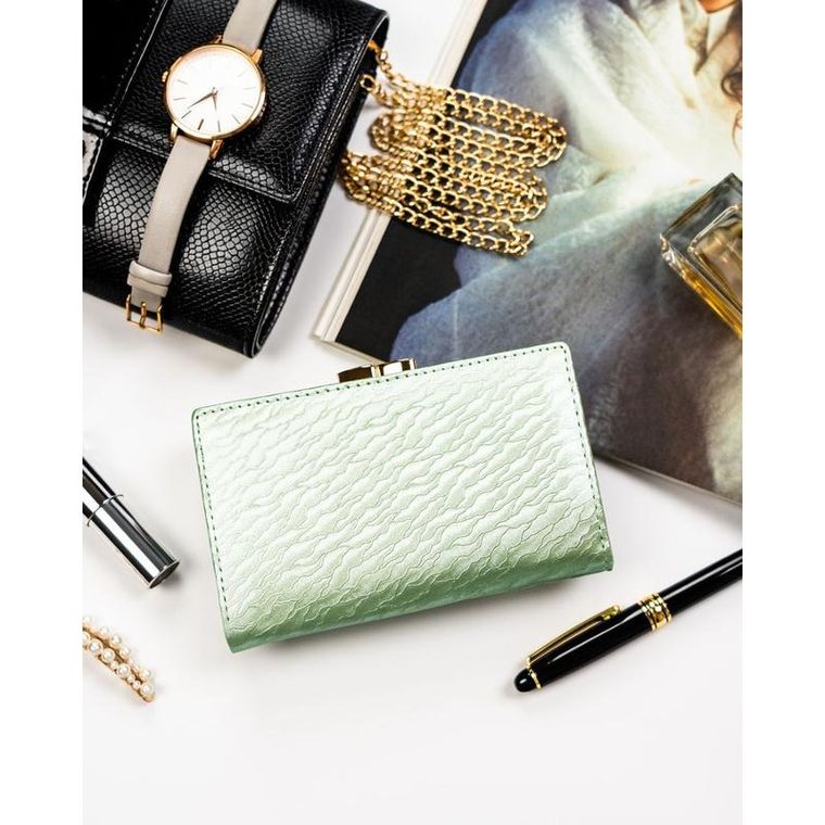 Portfel, jasnozielony, Peterson